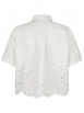 Rena Marx - Leinenbluse mit Broderie Anglaise