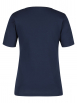 Donnell - T-Shirt mit Satinkante
