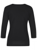 Donnell - Shirt mit Satinkante