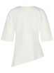 Liviana Conti - Sweatshirt mit diagonalem Saumabschluss