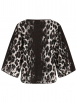 Monari - Pullover aus Leo-Jacquard