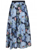 oui - Midirock mit Blumenprint