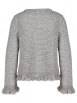 Hemisphere - Strickjacke mit Fransen