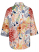 Rena Marx - Hemdbluse mit Blumenprint