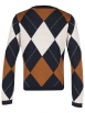 Gant - Cardigan mit Argyle-Muster