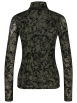 Marc Cain - Langarmshirt mit Flockprint
