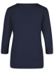 Zaida - Shirt mit U-Boot Ausschnitt