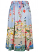 Robe Legere - Midirock mit Print