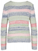 Chelsea Rose - Pullover mit Multicolor-Streifen