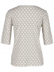 Marc Cain Sport - Rippshirt mit Logo-Print