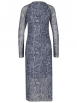 Marc Cain Sport - Meshkleid mit Print