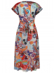 Angela Davis - Wickelkleid mit Print