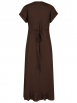 Angela Davis - Wickelkleid aus Leinen-Mix