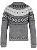 Princess - Cardigan mit Norweger-Muster