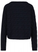 Oui - Pullover mit Zopfmuster