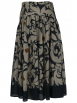 Luisa Cerano - Stufenrock mit Print