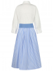 La Camicia - Hemdblusenkleid mit Bindegürtel