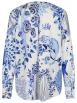 Rena Marx - Seidentunika mit Print