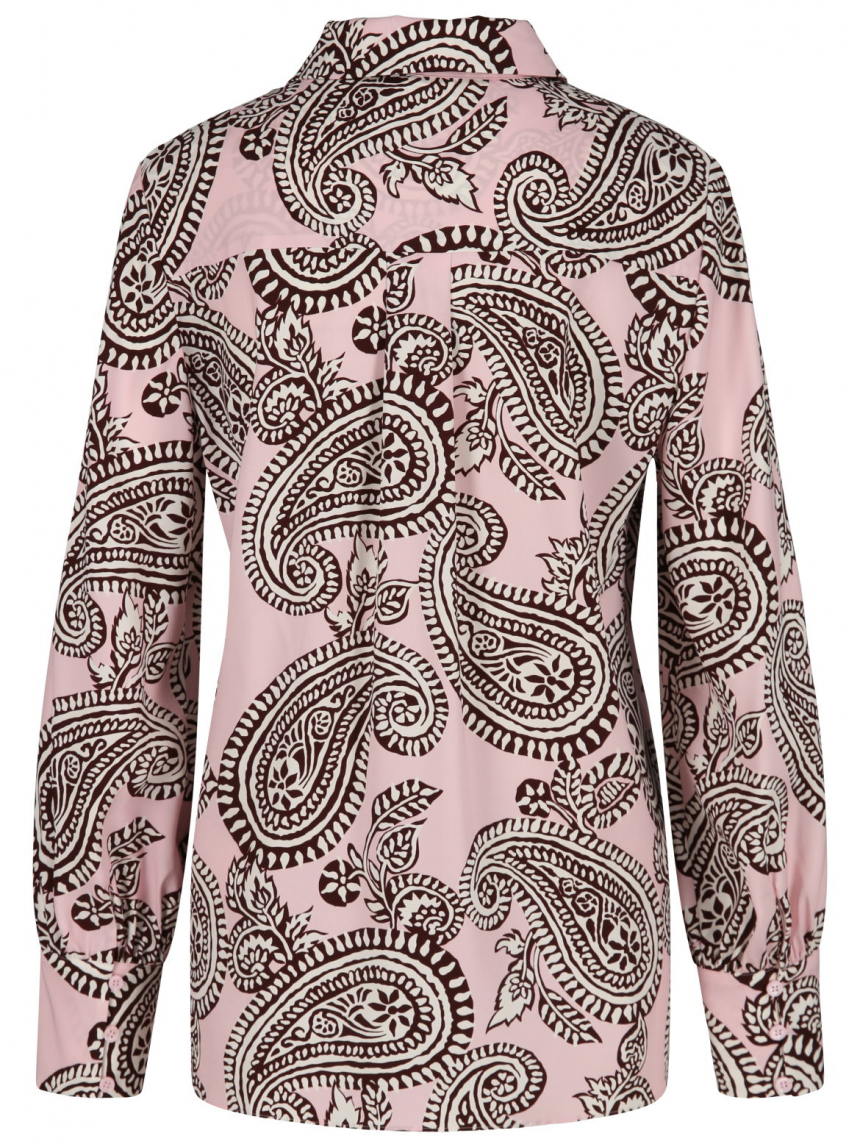 Rena Marx - Seidenbluse mit Print