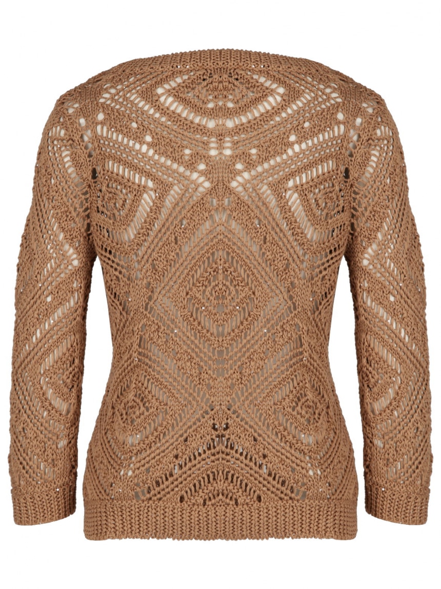 Monari - Pullover mit Mini-Pailletten
