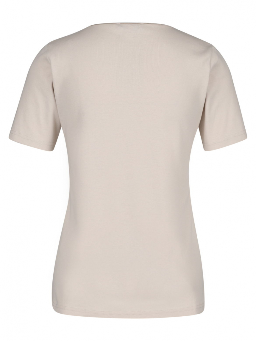 Donnell - T-Shirt mit Satinkante