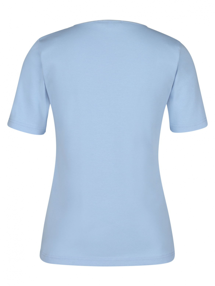 Donnell - T-Shirt mit Satinkante