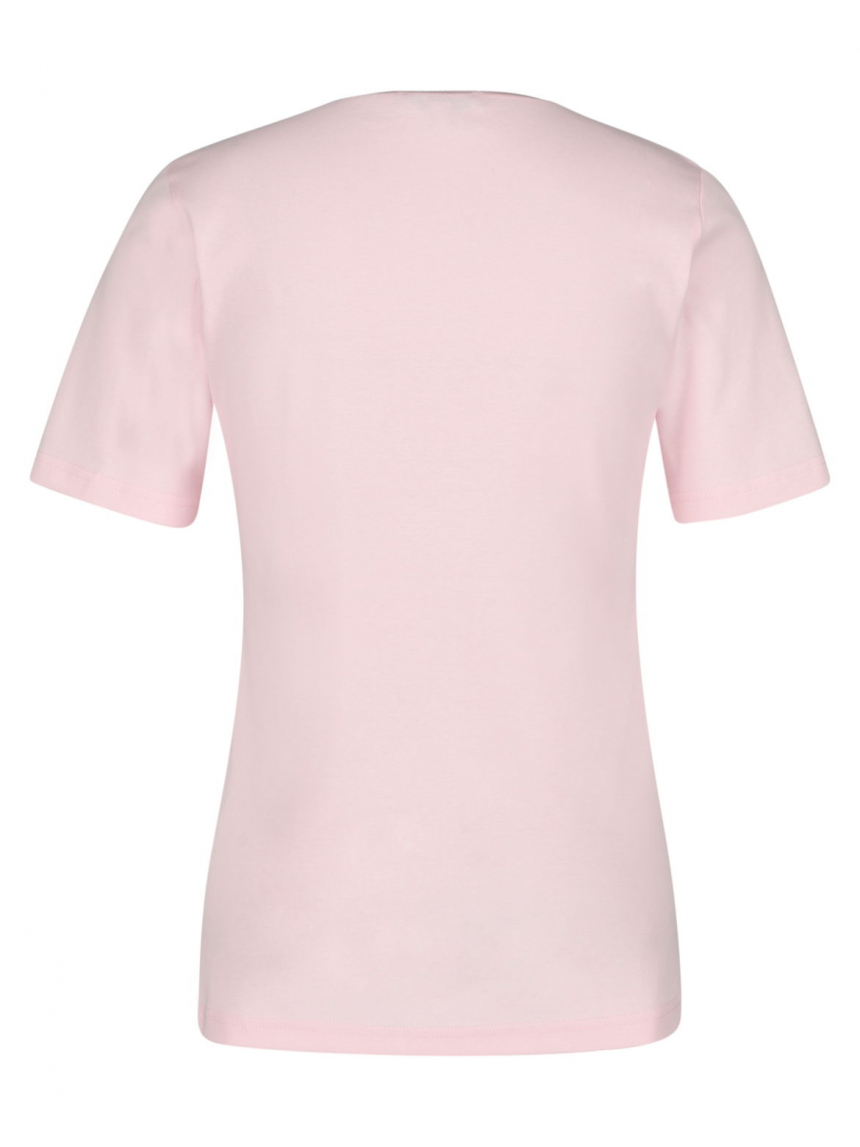 Donnell - T-Shirt mit Satinkante