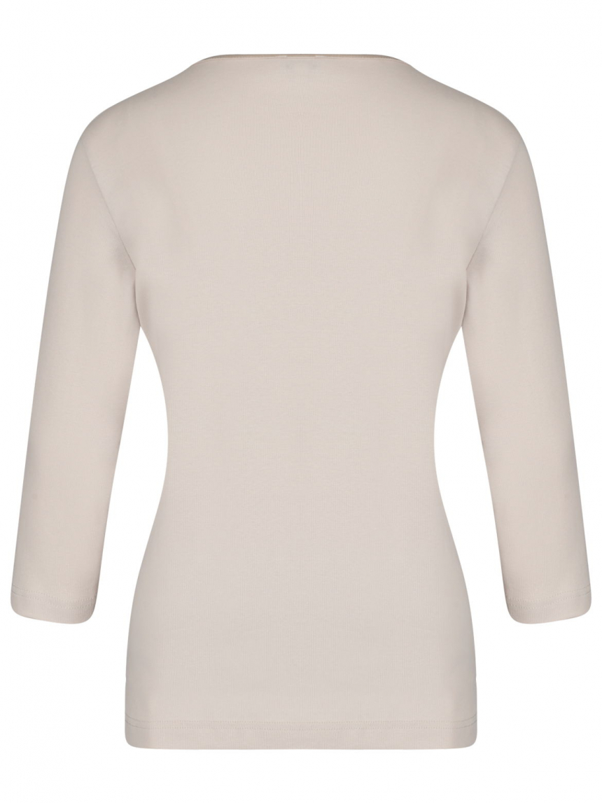 Donnell - Shirt mit Satinkante