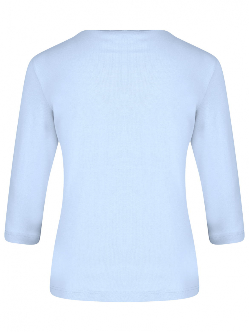 Donnell - Shirt mit Satinkante