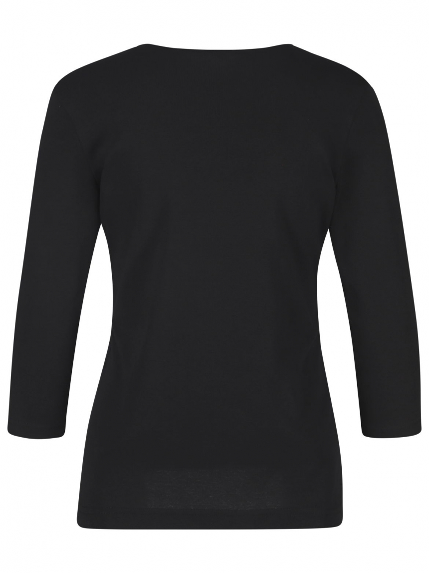 Donnell - Shirt mit Satinkante