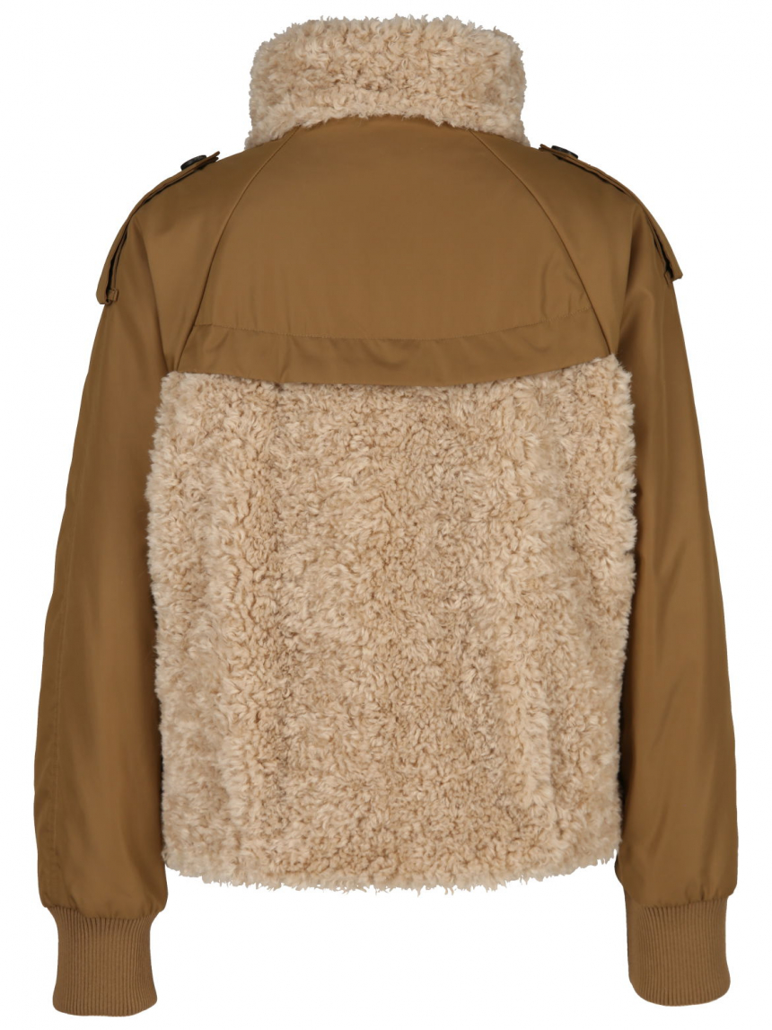 Blonde - Jacke mit Fake Fur Besatz