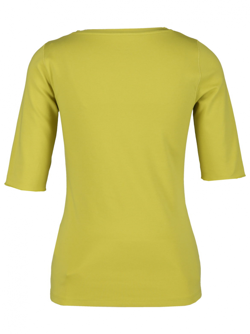 Marc Cain - T-Shirt mit Seidenkante