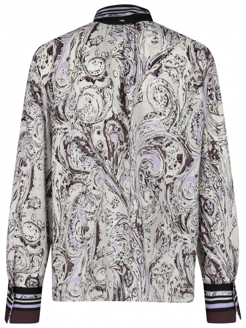 Marc Cain - Schluppenbluse mit Print