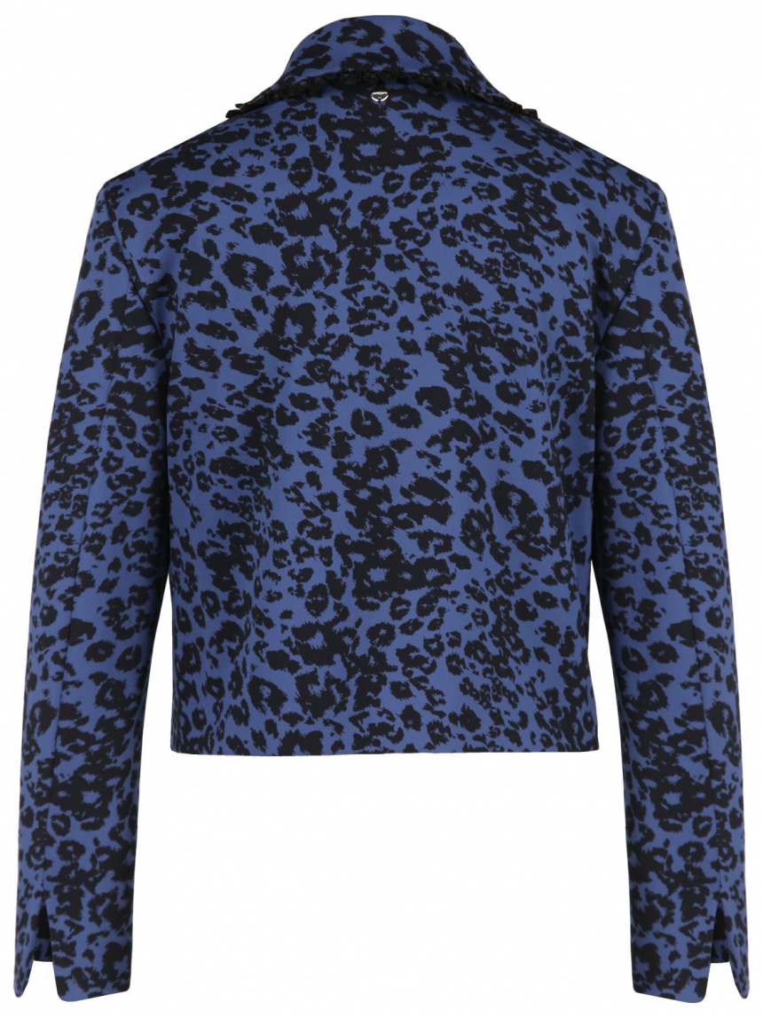 Marc Cain - Scuba-Jäckchen mit Leoprint