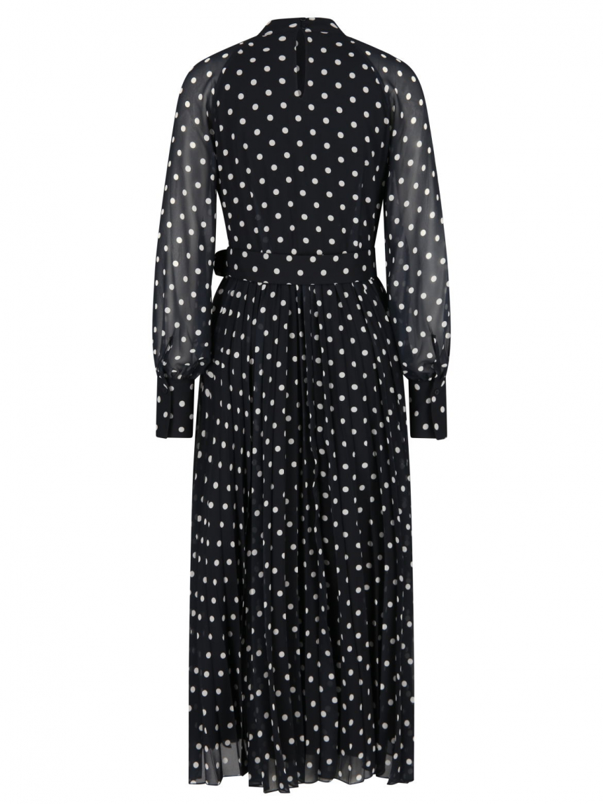 Van Laack - Maxikleid mit Punkten