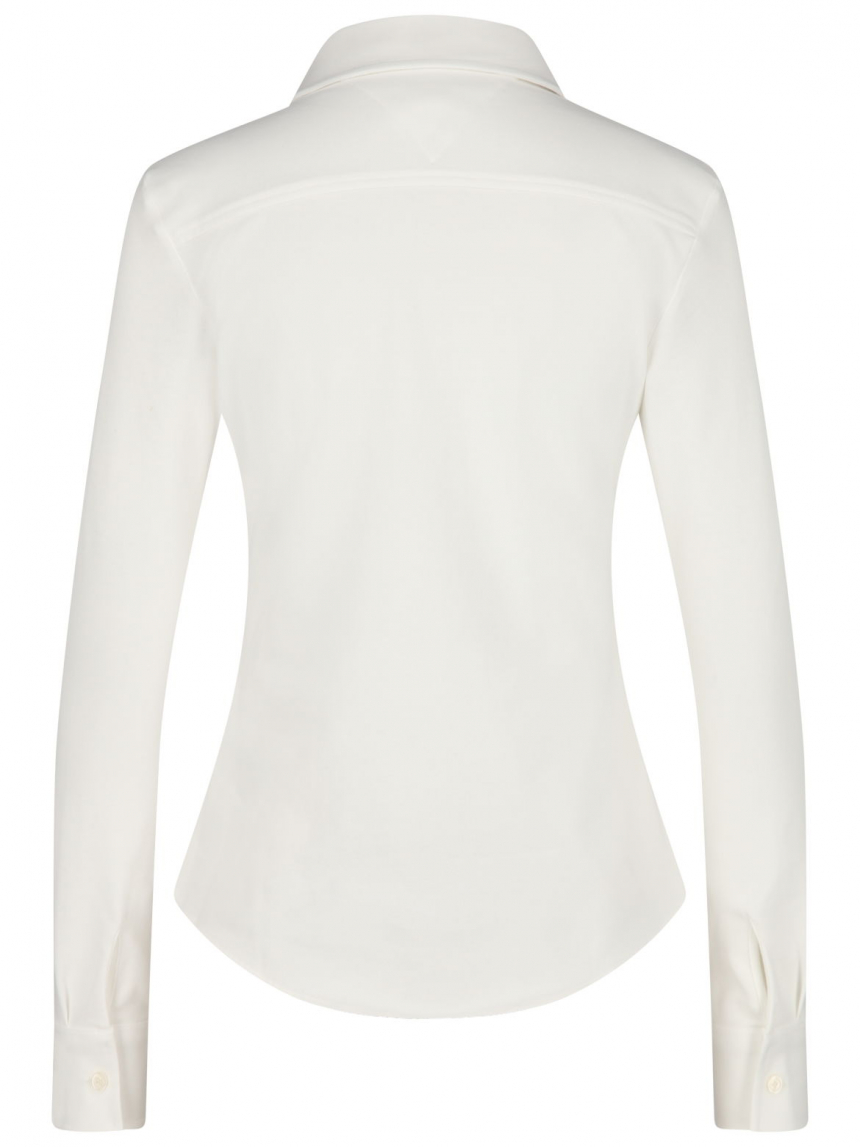 Tommy Hilfiger - Bluse SLIM PIQUE Shirt