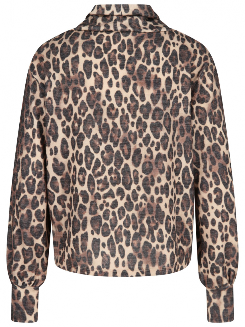 Monari - Sweatshirt mit Leoprint