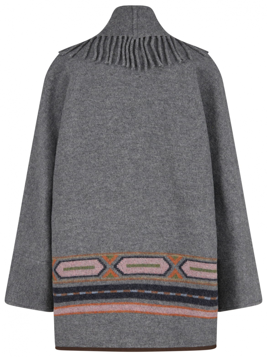 Bazar Deluxe - Wolljacke mit Fransen