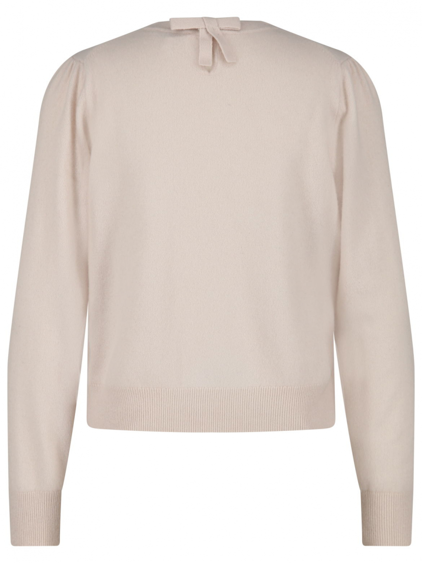 Rena Marx - Kaschmirpullover mit Schleifendetail