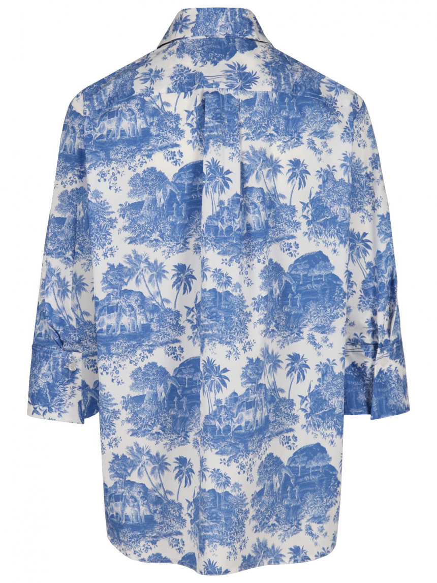 Rossana Diva - Hemdbluse mit Print