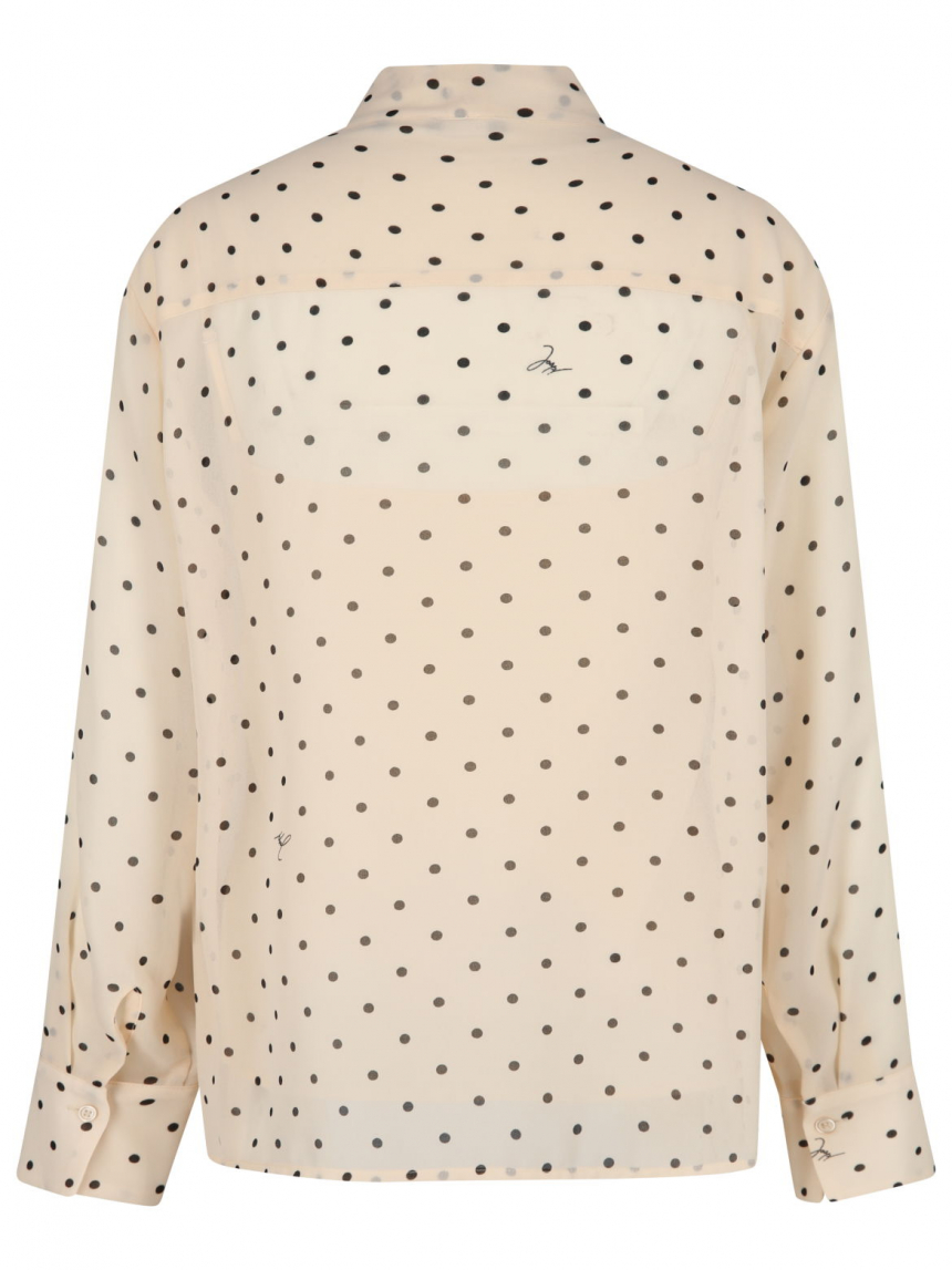 Joop - Schluppenbluse aus Chiffon