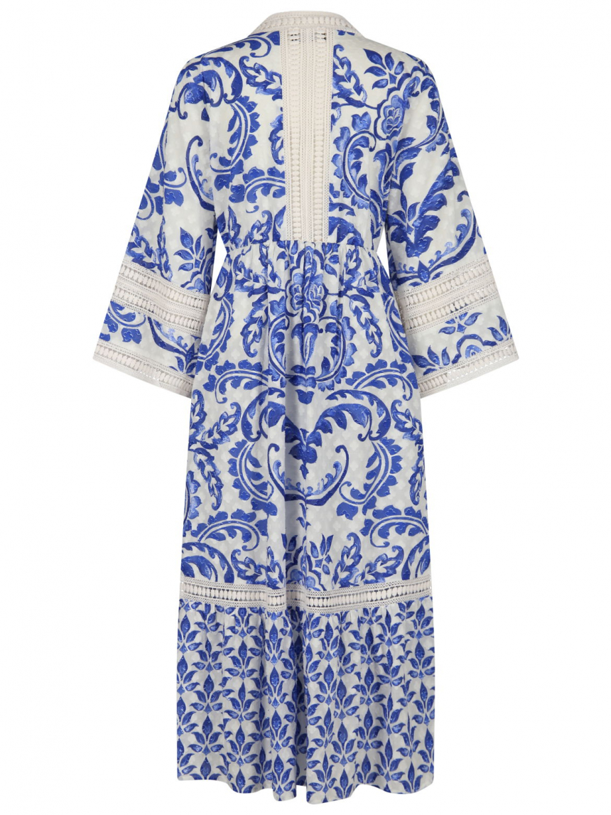 Grace - Tunikakleid mit Spitzenborten