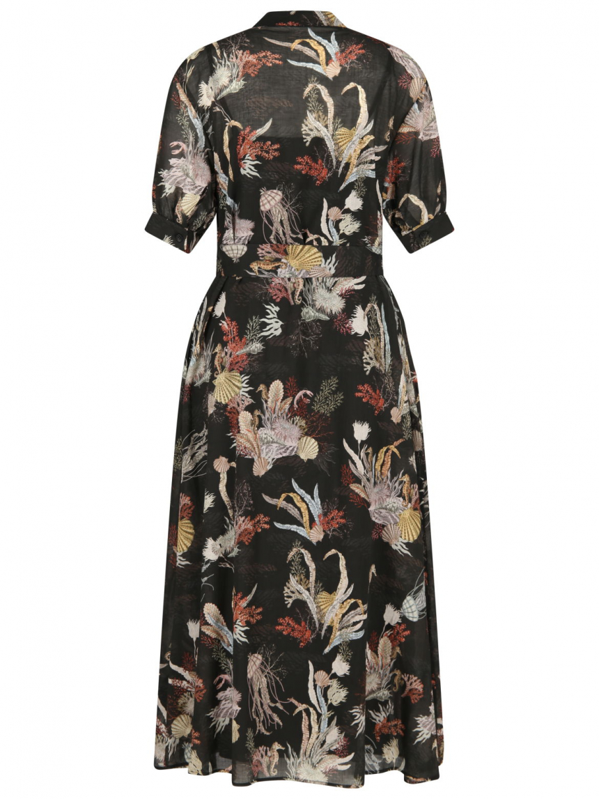 Riani - Maxikleid mit Meeresprint