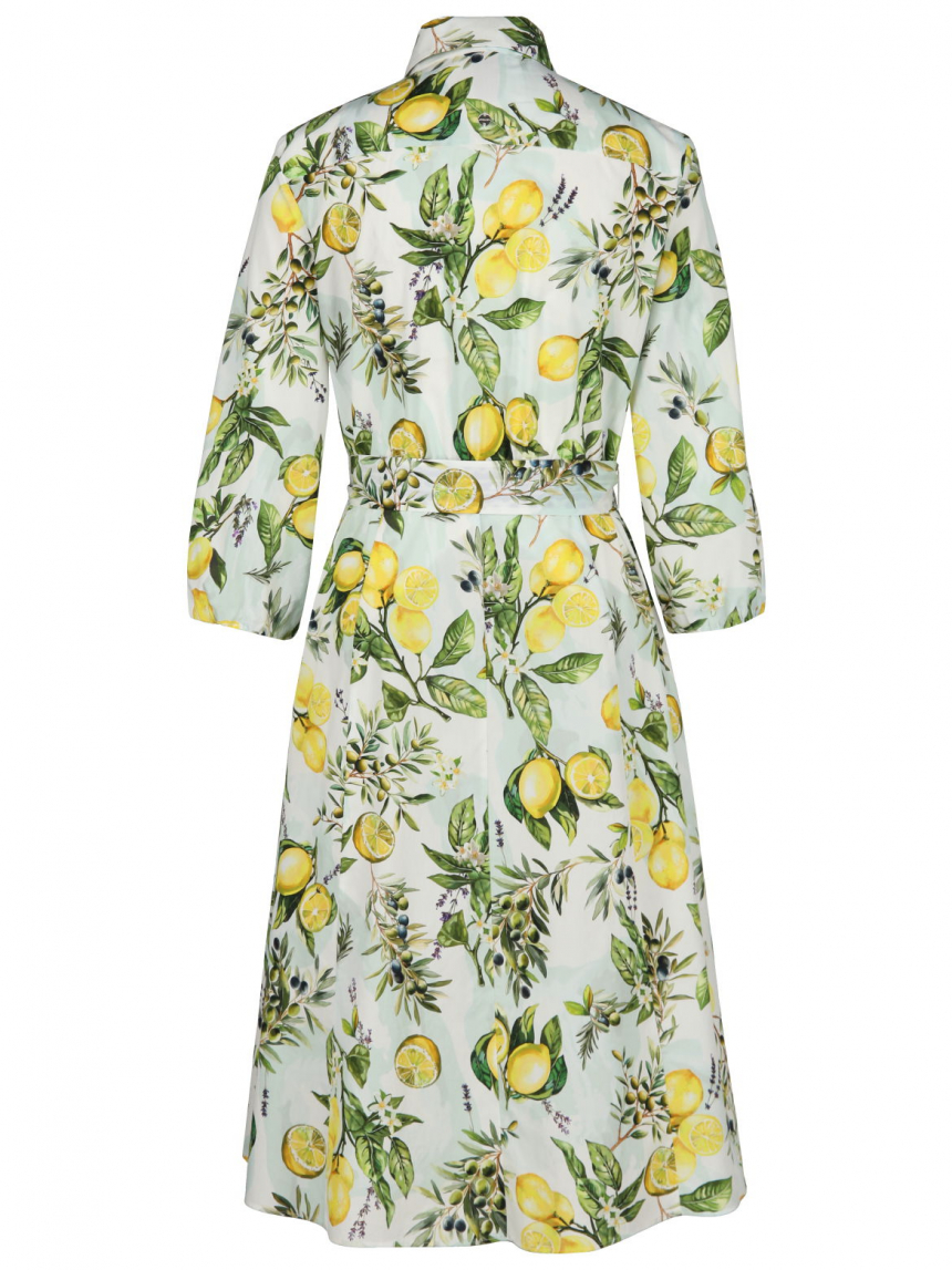 Marc Cain - Hemdblusenkleid mit Print