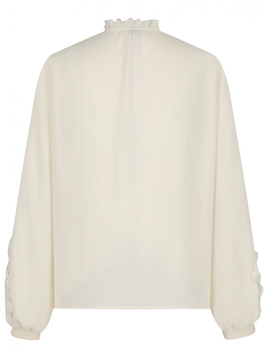 Marc Cain - Schlupfbluse mit Rüschen