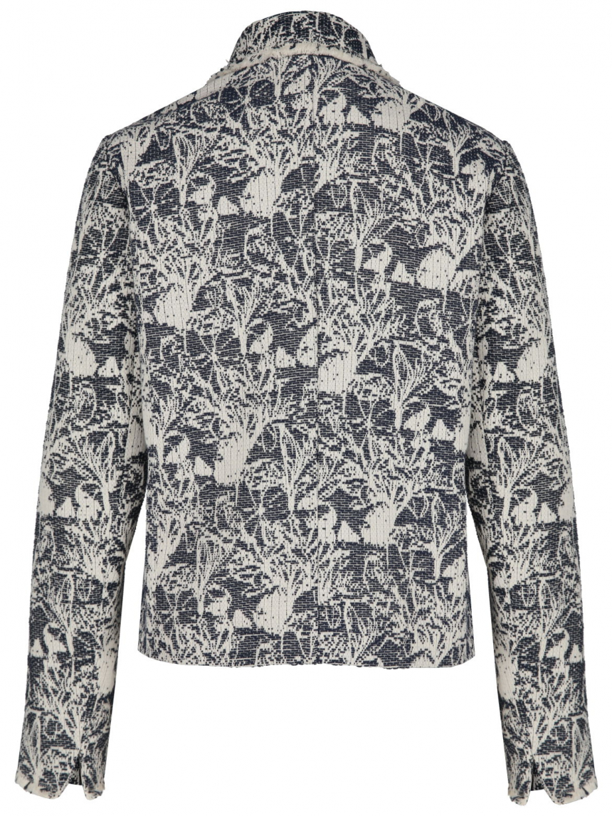 Rena Marx - Kastenjacke aus Jacqard