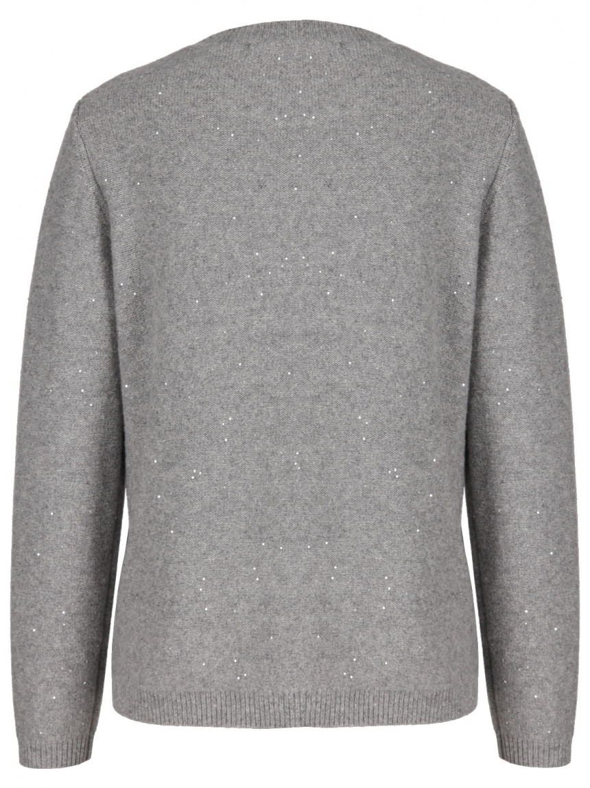 The Mercer - Pullover mit Kaschmir und Glanzgarn