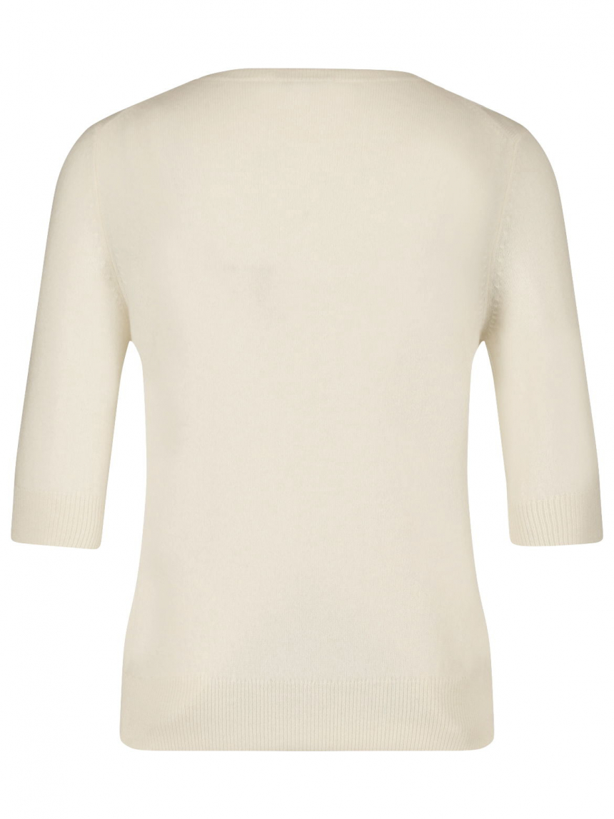 Rena Marx - Pullover mit Blumenapplikation