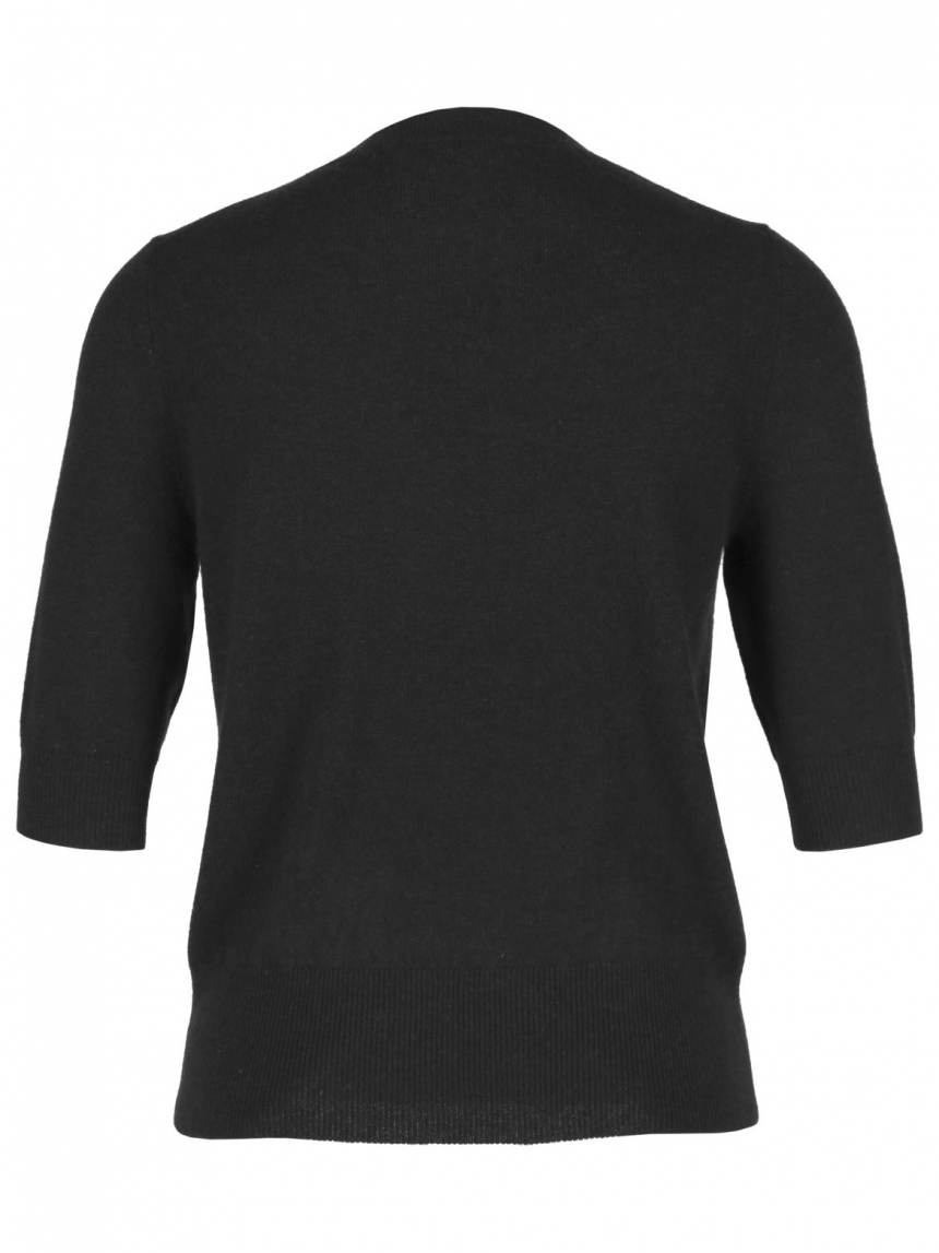 Rena Marx - Pullover mit Blumenapplikation