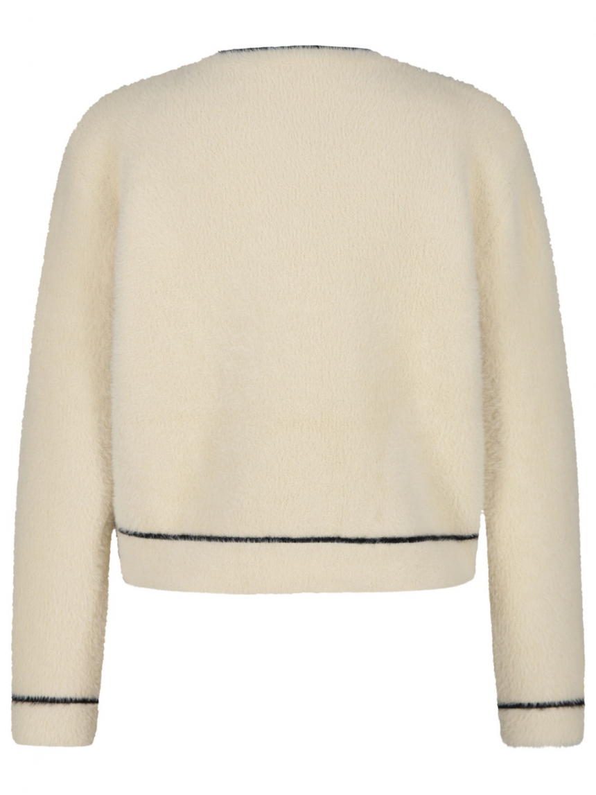 Icona - Cardigan mit Kontrastkanten